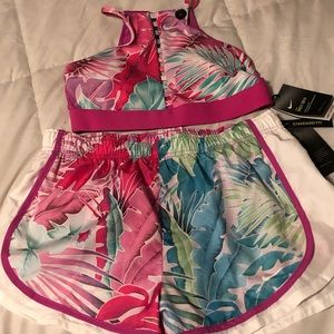 Nike Sports Bra & Nike Running short set